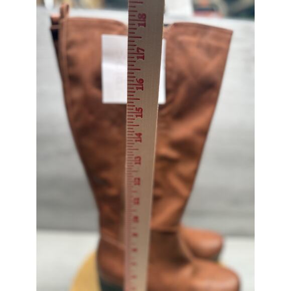 Naturalizer Adrian Women's Toffee Brown Smooth Boots 11m-Wide Calf - Picture 7 of 9